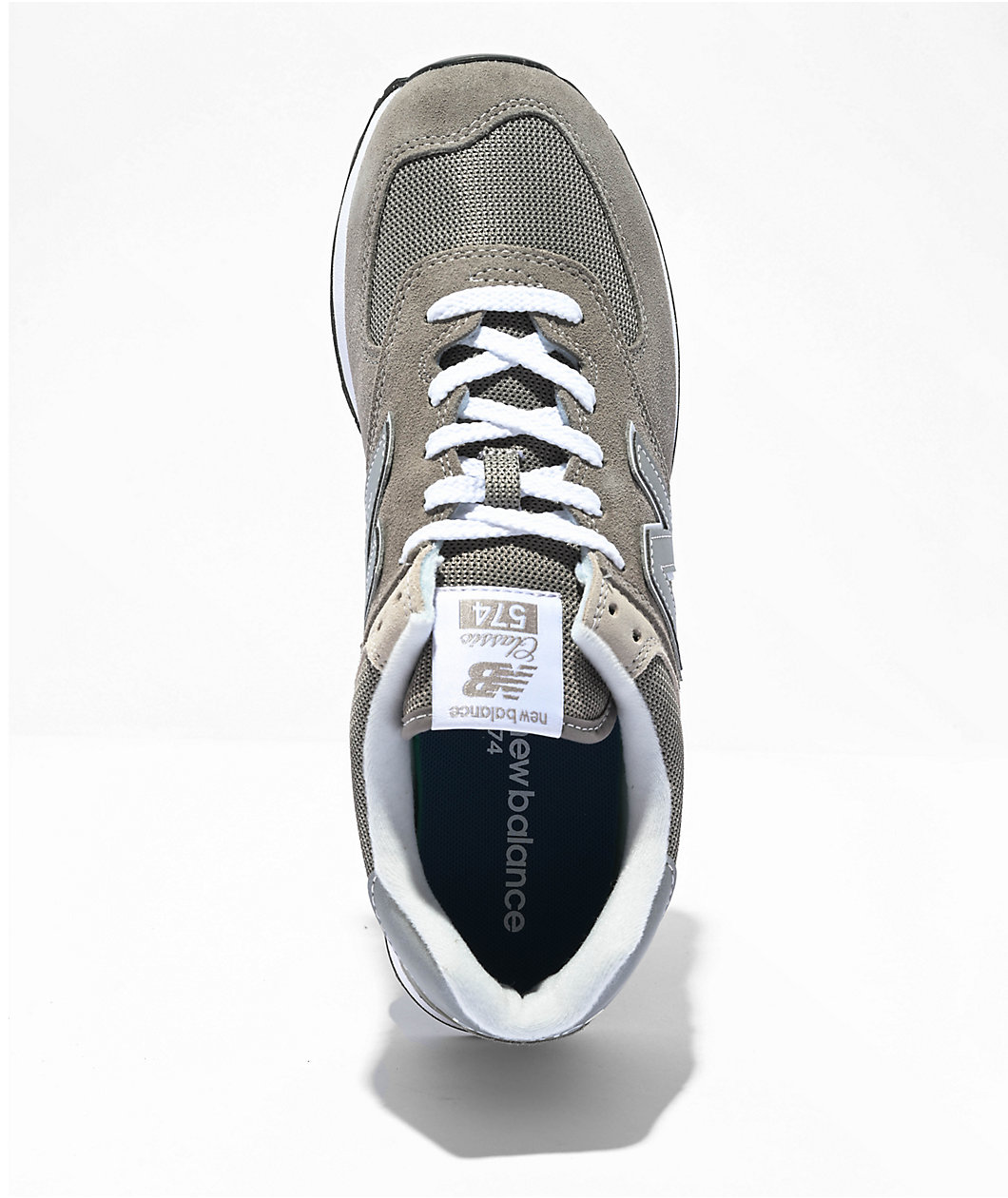 New Balance Lifestyle 574 Grey & White Shoes