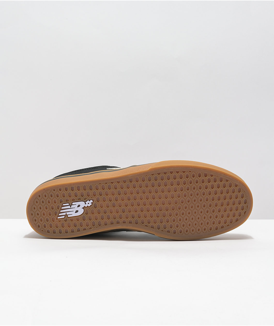 New Balance Numeric 255 Black & Gum Skate Shoes
