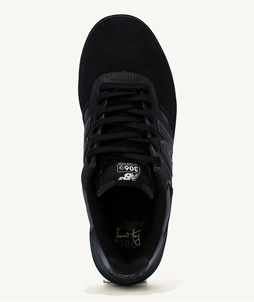 New Balance Numeric 306 Cup Jamie Foy Black & Nightwatch Skate Shoes