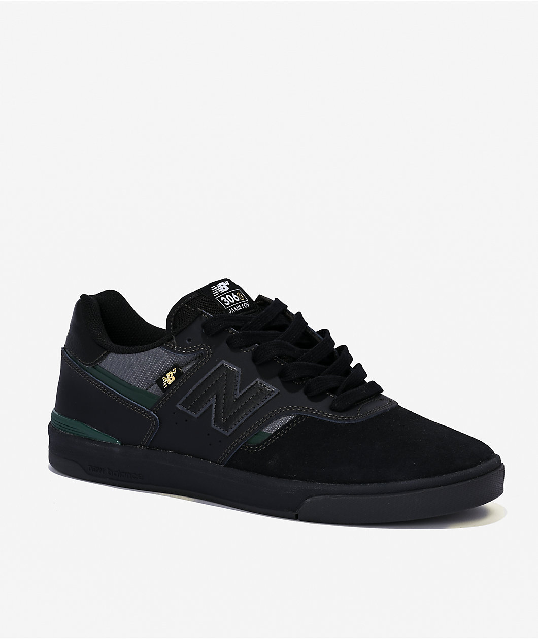 New Balance Numeric 306 Cup Jamie Foy Black & Nightwatch Skate Shoes