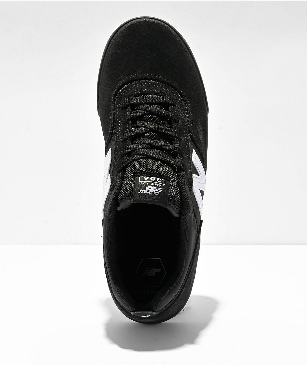 New balance skate shoes black best sale