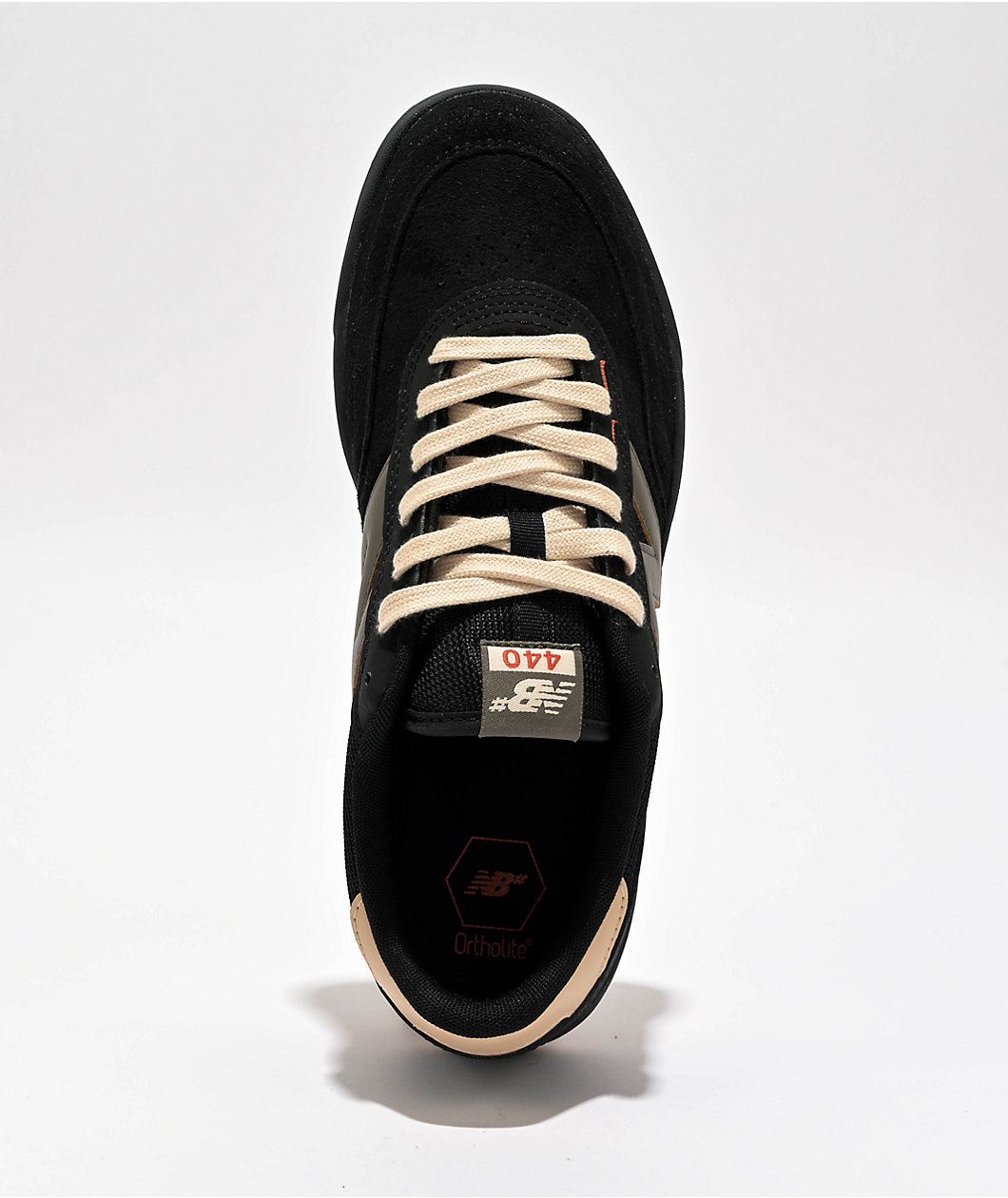 New Balance Numeric 440 Black & Olive Skate Shoes