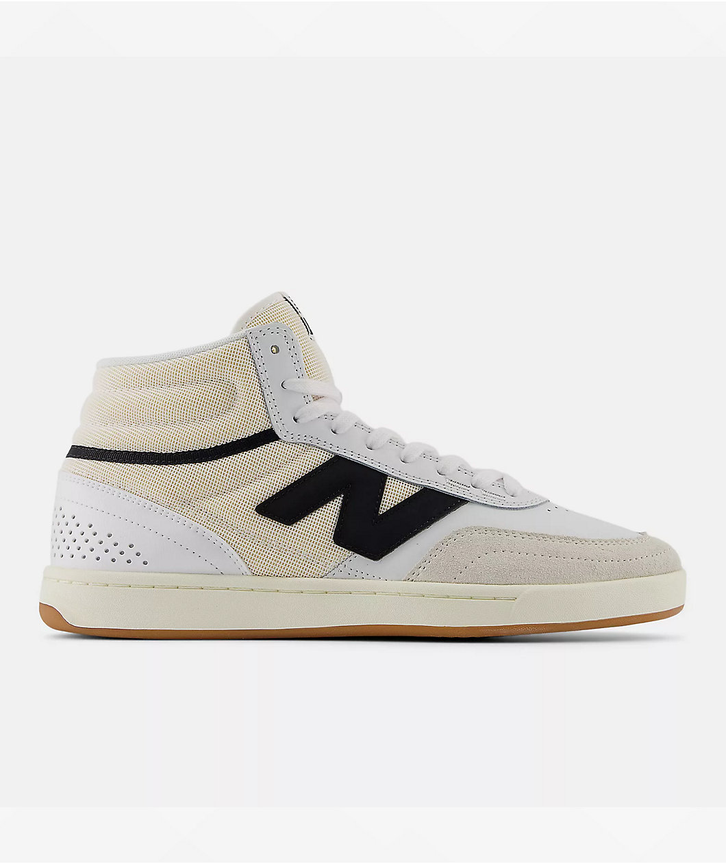 New Balance Numeric 440 Black & White High Top Skate Shoes