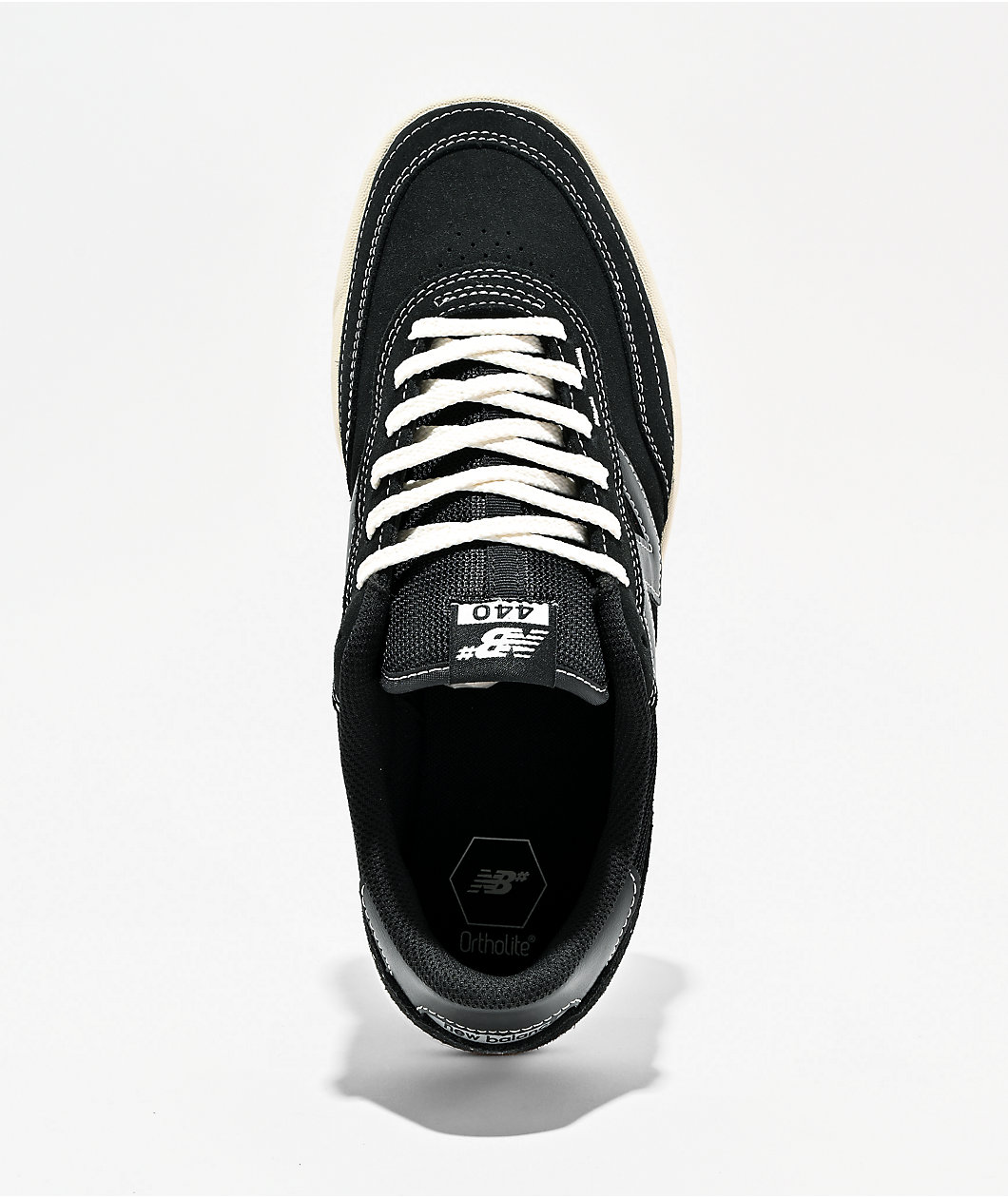 New Balance Numeric 440 V2 Black & Sea Salt Skate Shoes
