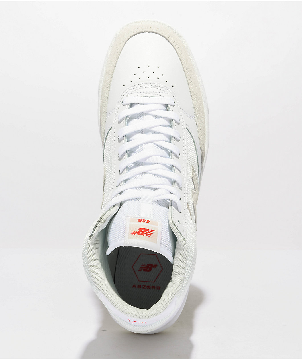 New Balance Numeric 440 White High Top Skate Shoes