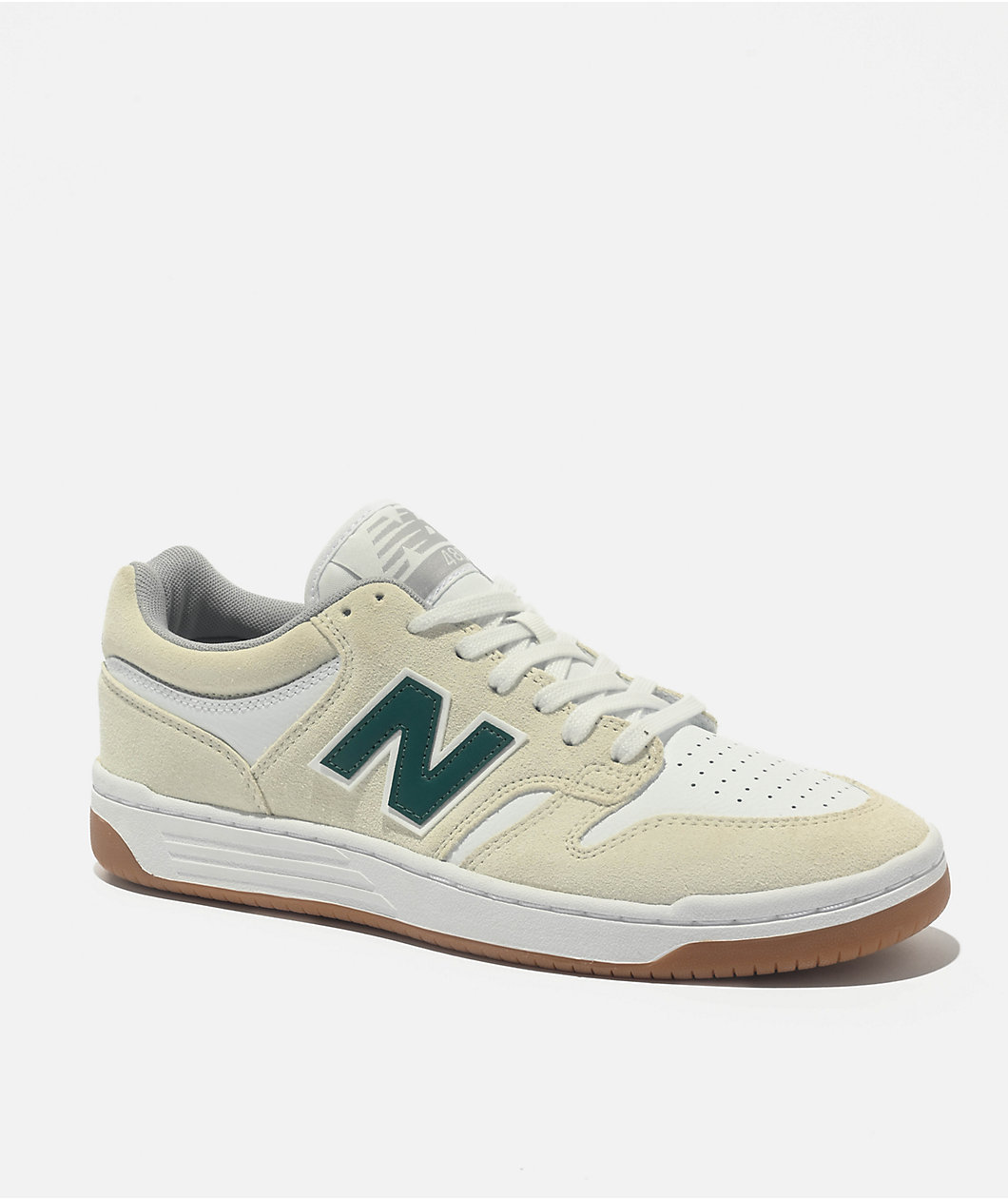 New Balance Numeric 480 Sea Salt & Vintage Teal Skate Shoes