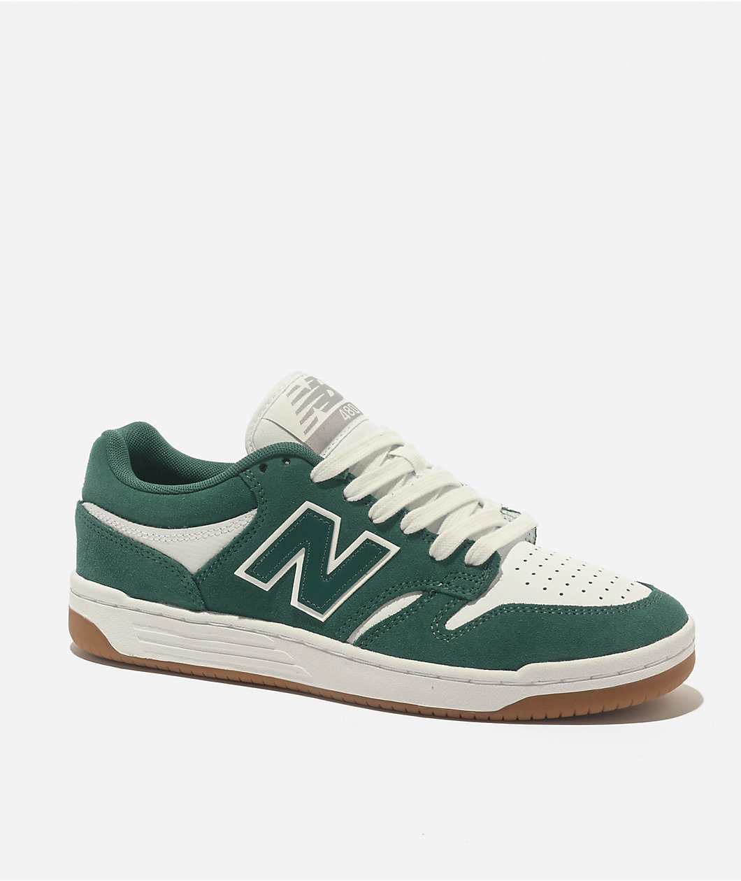 New Balance Numeric 480 Vintage Teal & White Skate Shoes