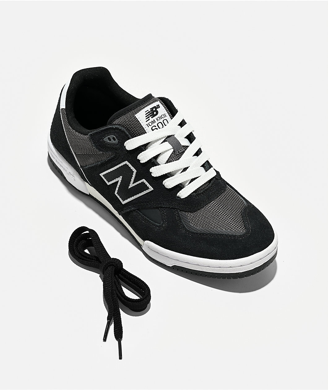 New Balance Numeric 600 Knox Black & Grey Skate Shoes