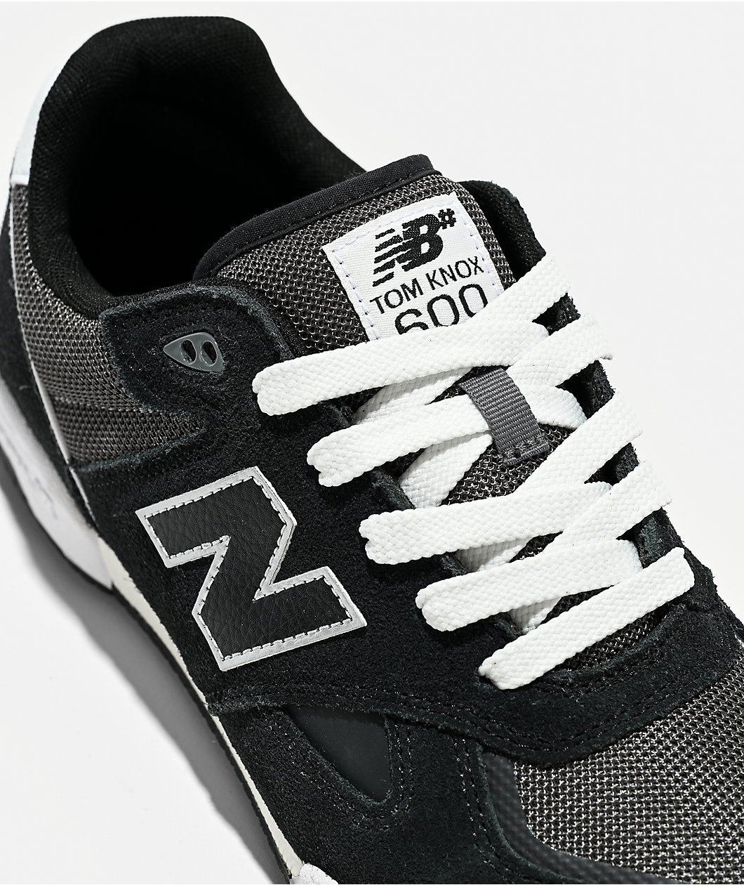 New Balance Numeric 600 Knox Black & Grey Skate Shoes
