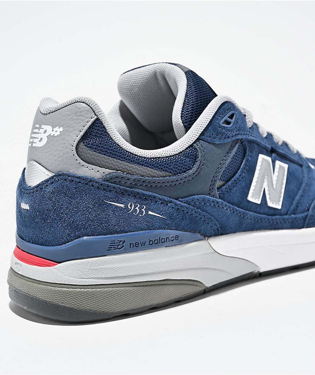 New Balance Numeric 933 Navy & White Skate Shoes