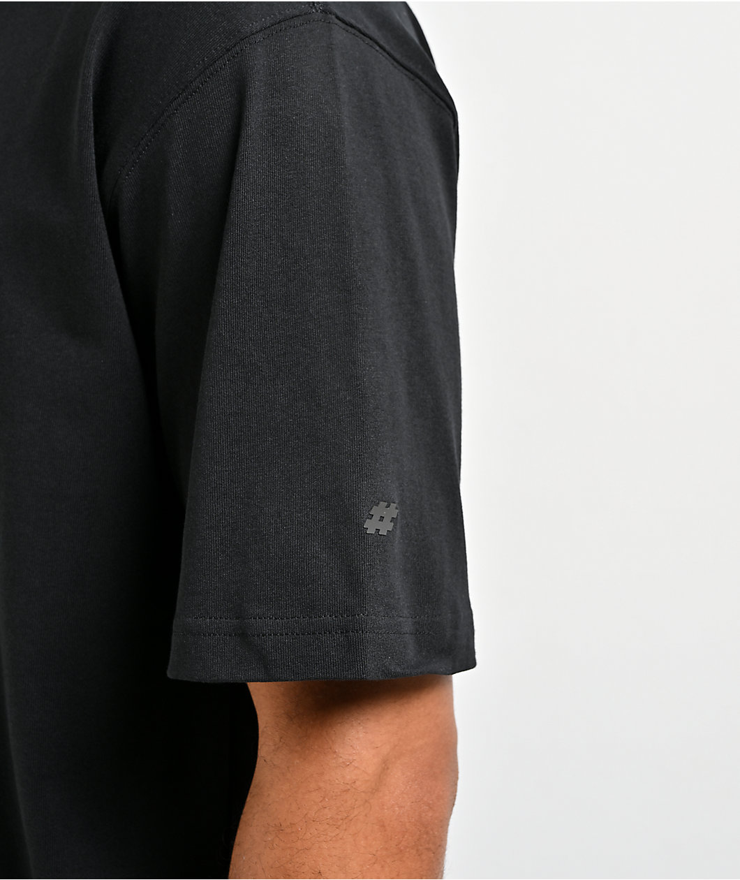 New Balance Numeric Faded Black T-Shirt