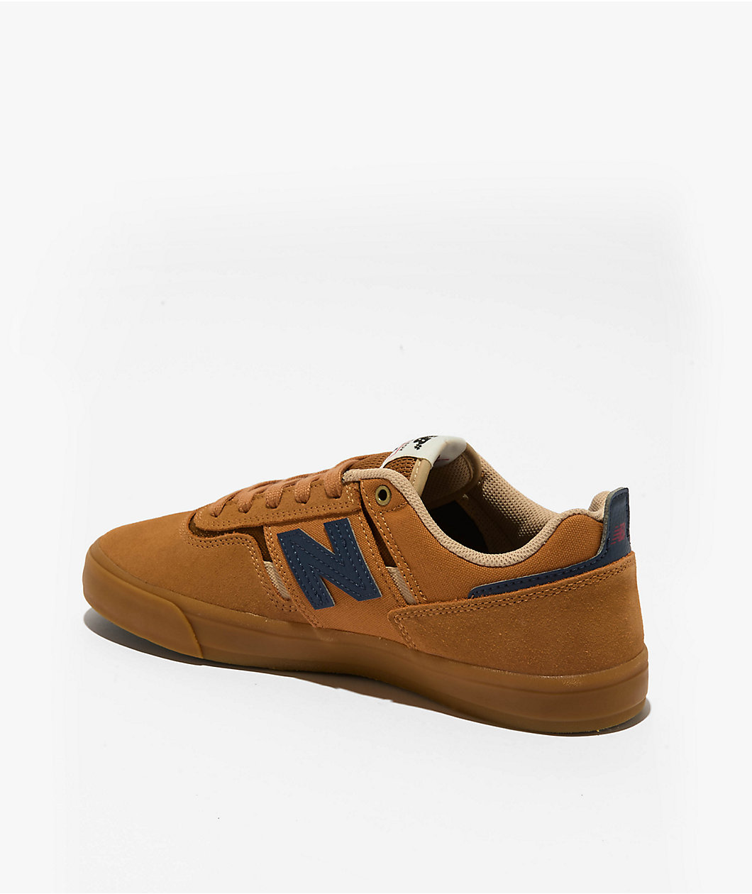 New Balance Numeric Jamie Foy 306 Wheat & Navy Skate Shoes