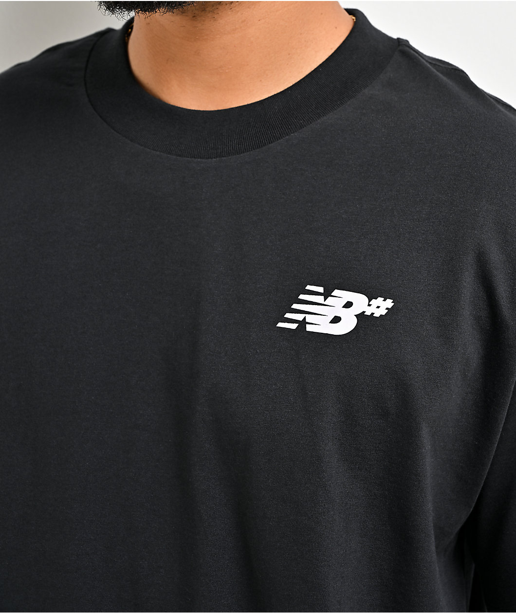 New Balance Numeric Small Logo Black T-Shirt