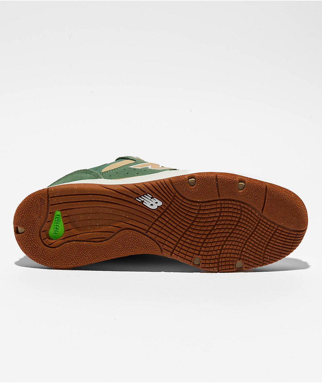 New Balance Numeric Tiago 1010 Sage & Tan Skate Shoes