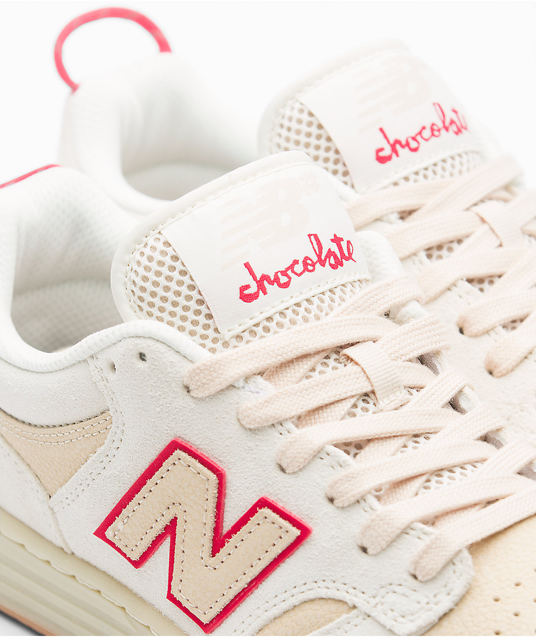 New Balance Numeric x Chocolate 480 Tan & Gum Skate Shoes