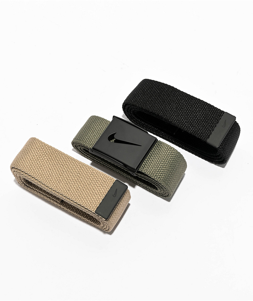 Nike 3 Pack Web Belts