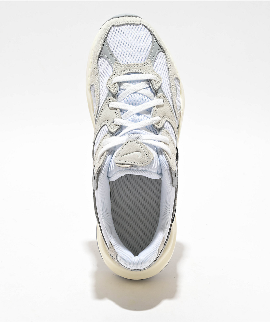 Nike AL8 White, Metallic Silver & Smoke Grey Shoes