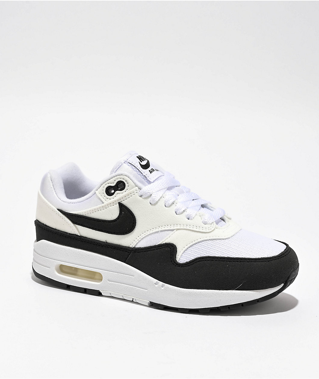 Nike Air Max 1 Summit White & Black Shoes