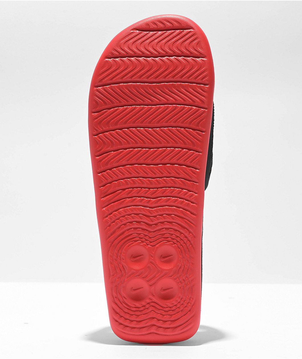 Nike Air Max Cirro Black & University Red Slide Sandals