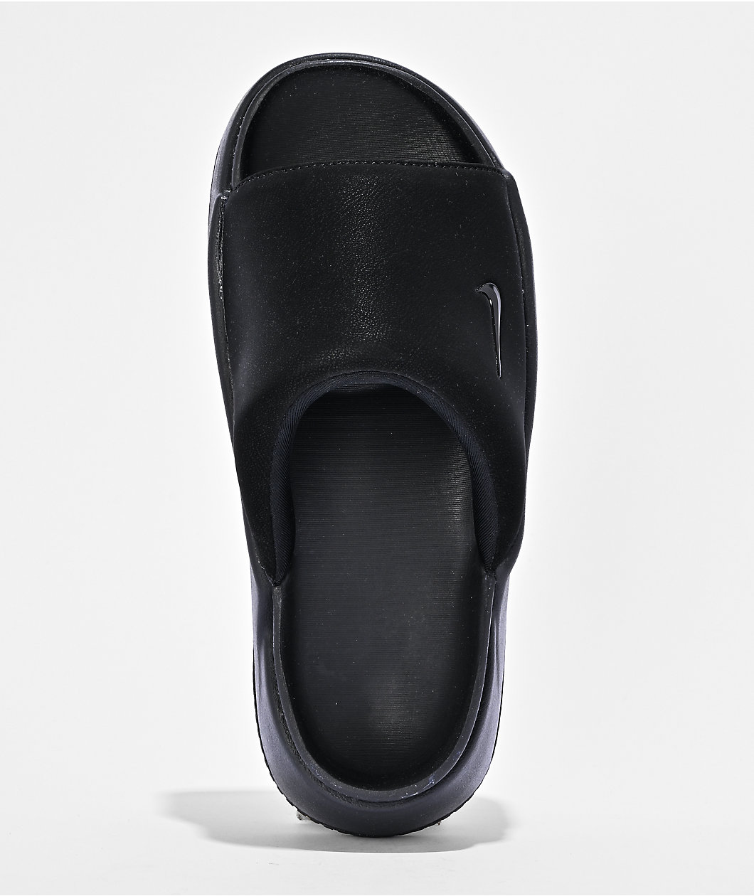 Nike Calm Elevation Black Platform Slide Sandals