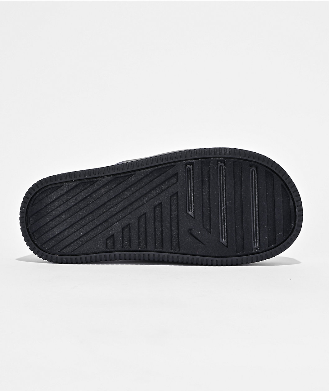 Nike Calm Elevation Black Platform Slide Sandals