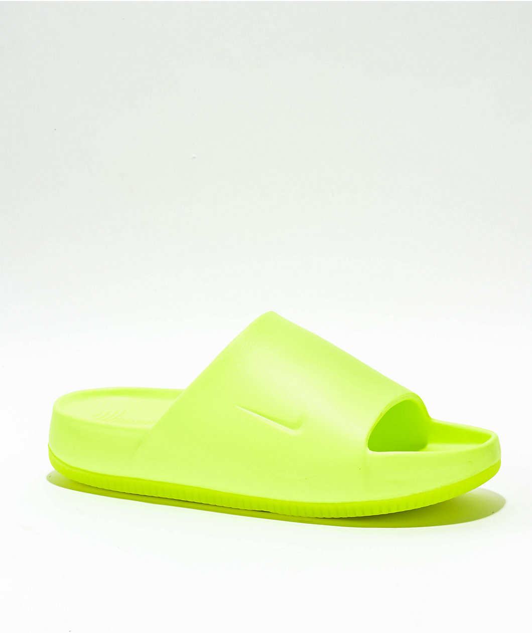 Nike Calm Volt Yellow Slide Sandals