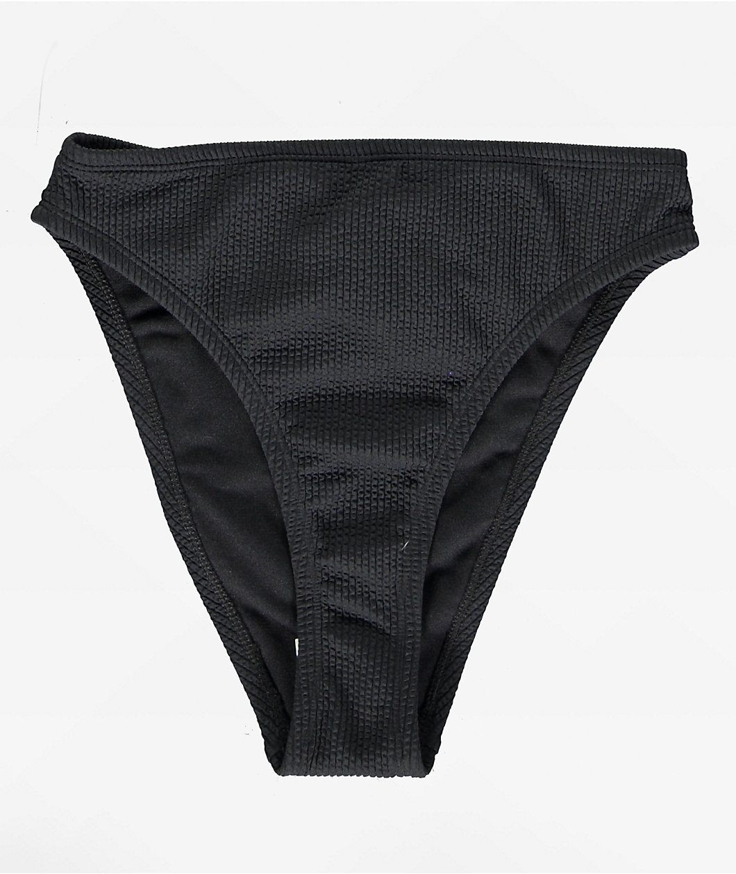 Nike Elevated Essential High Waist Black Bikini Bottom