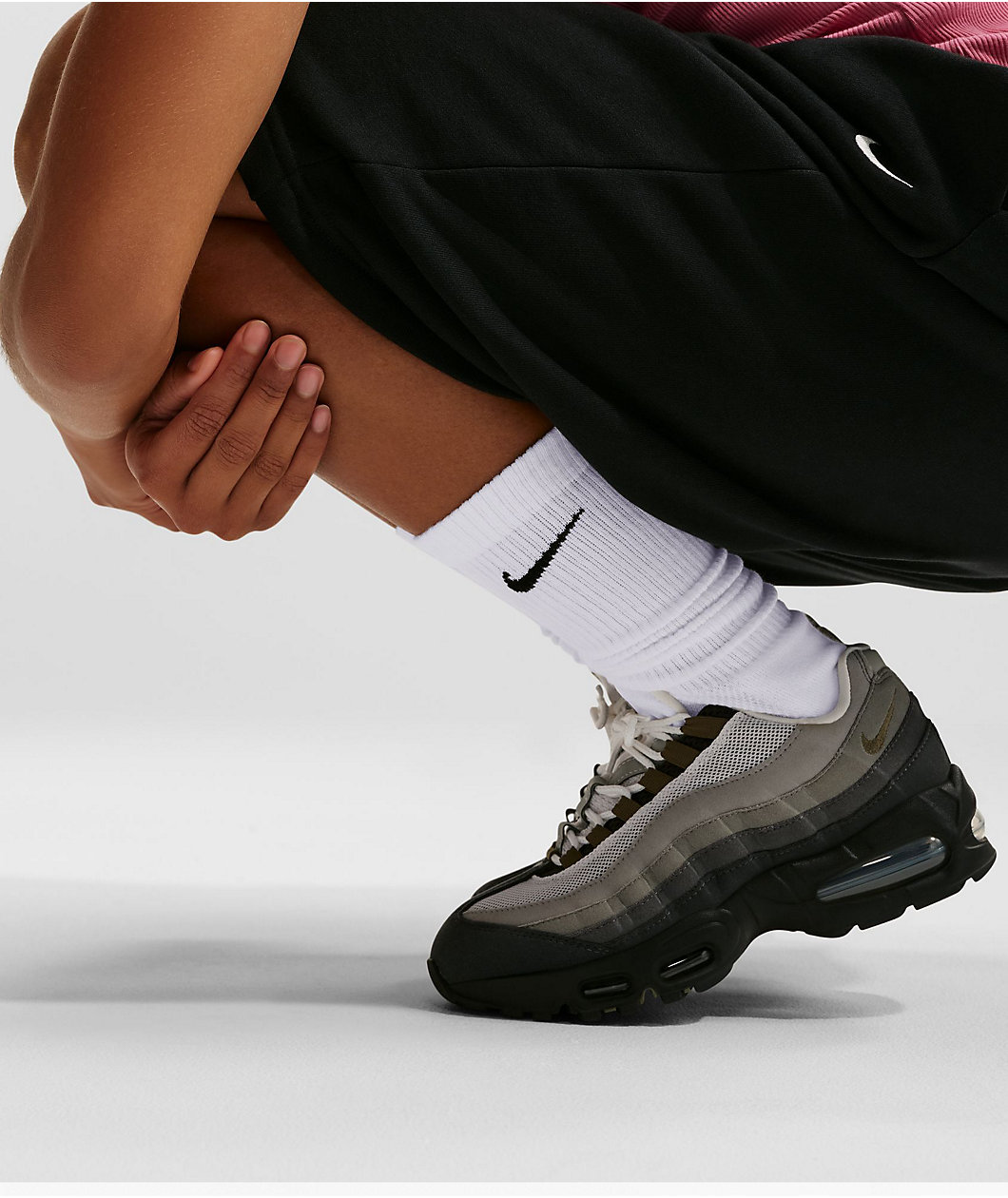 Nike Everyday Elevated White 6 Pack Crew Socks