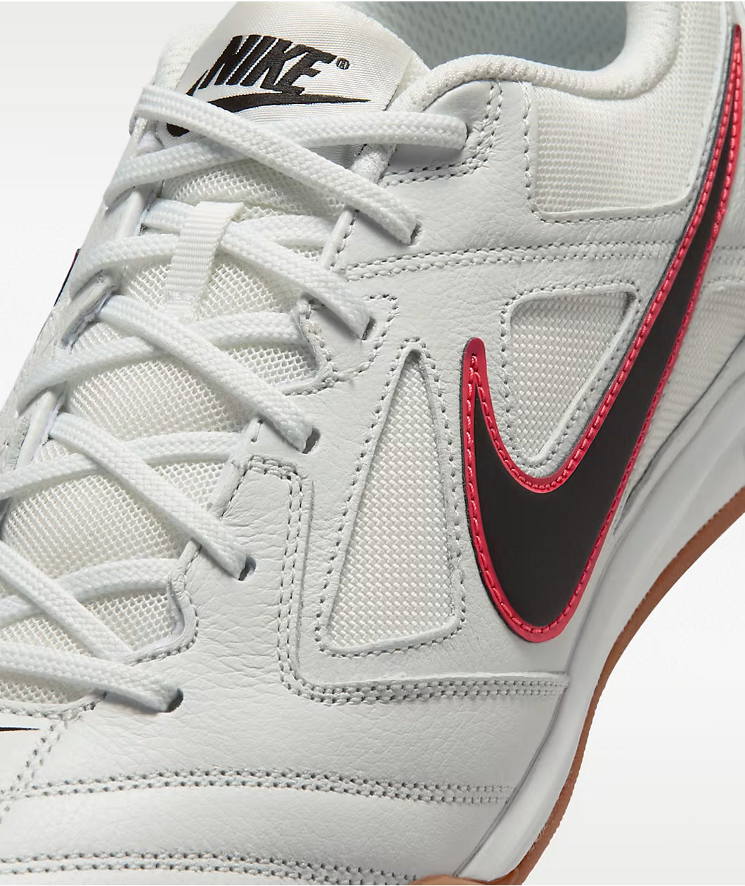 Nike Gato White, Black & Crimson Shoes