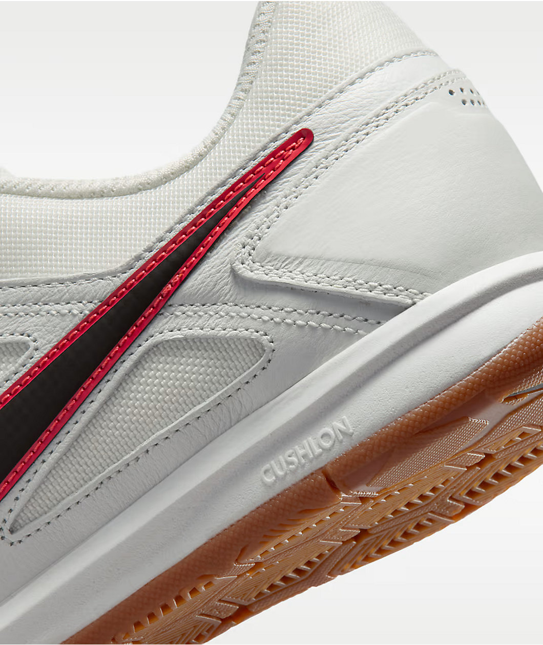 Nike Gato White, Black & Crimson Shoes