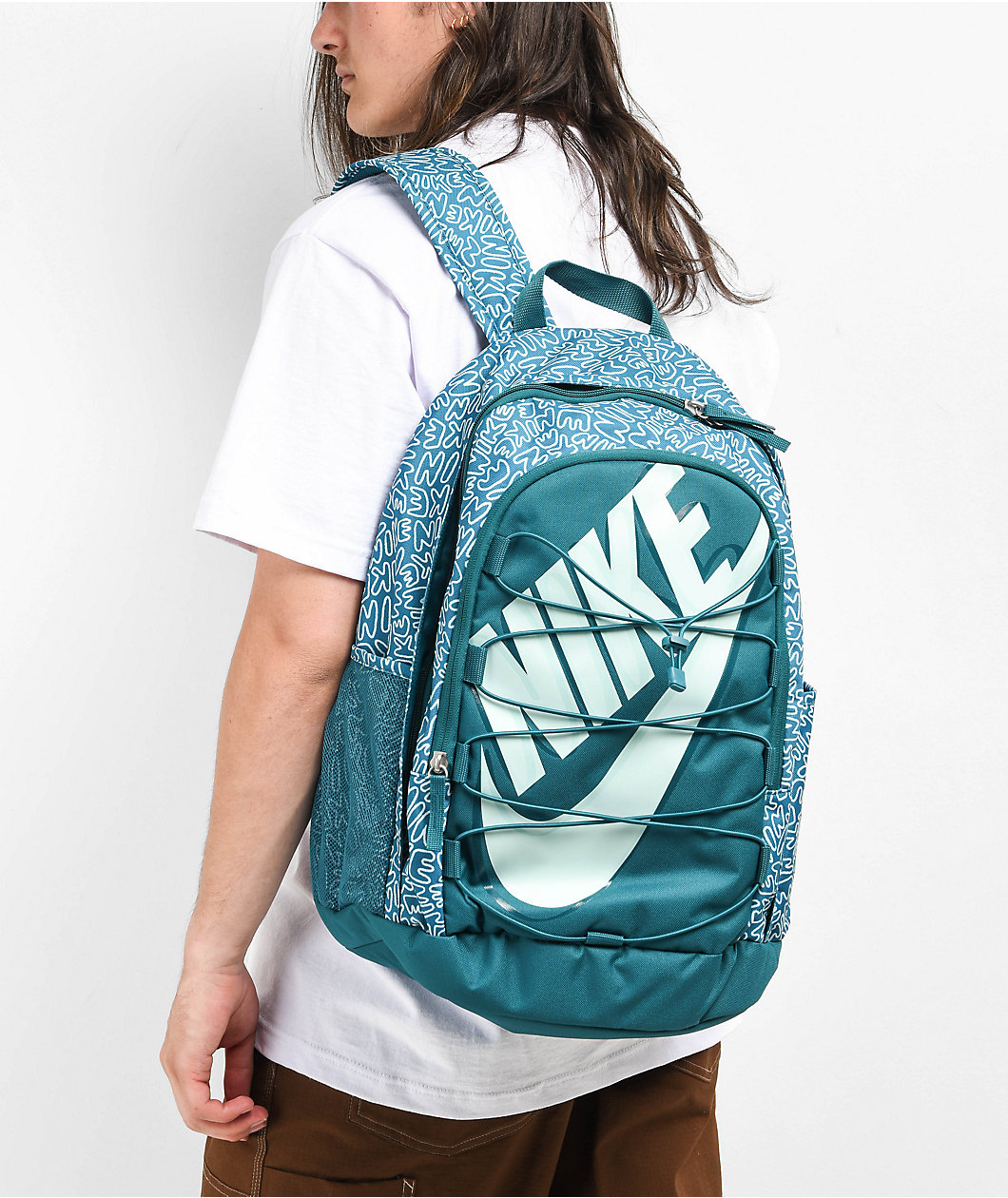 Nike Hayward Scribble Geode Teal Backpack