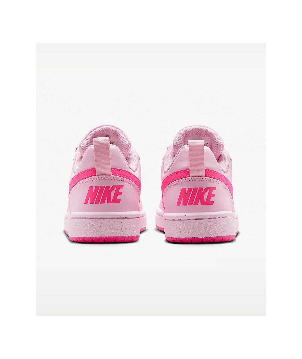 Nike Kids Court Borough Low Recraft White & Hyper Pink Shoes
