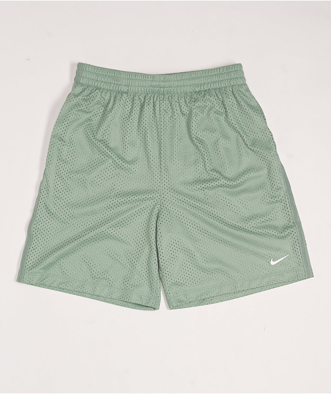 Nike Kids Dri-FIT Green Mesh Shorts