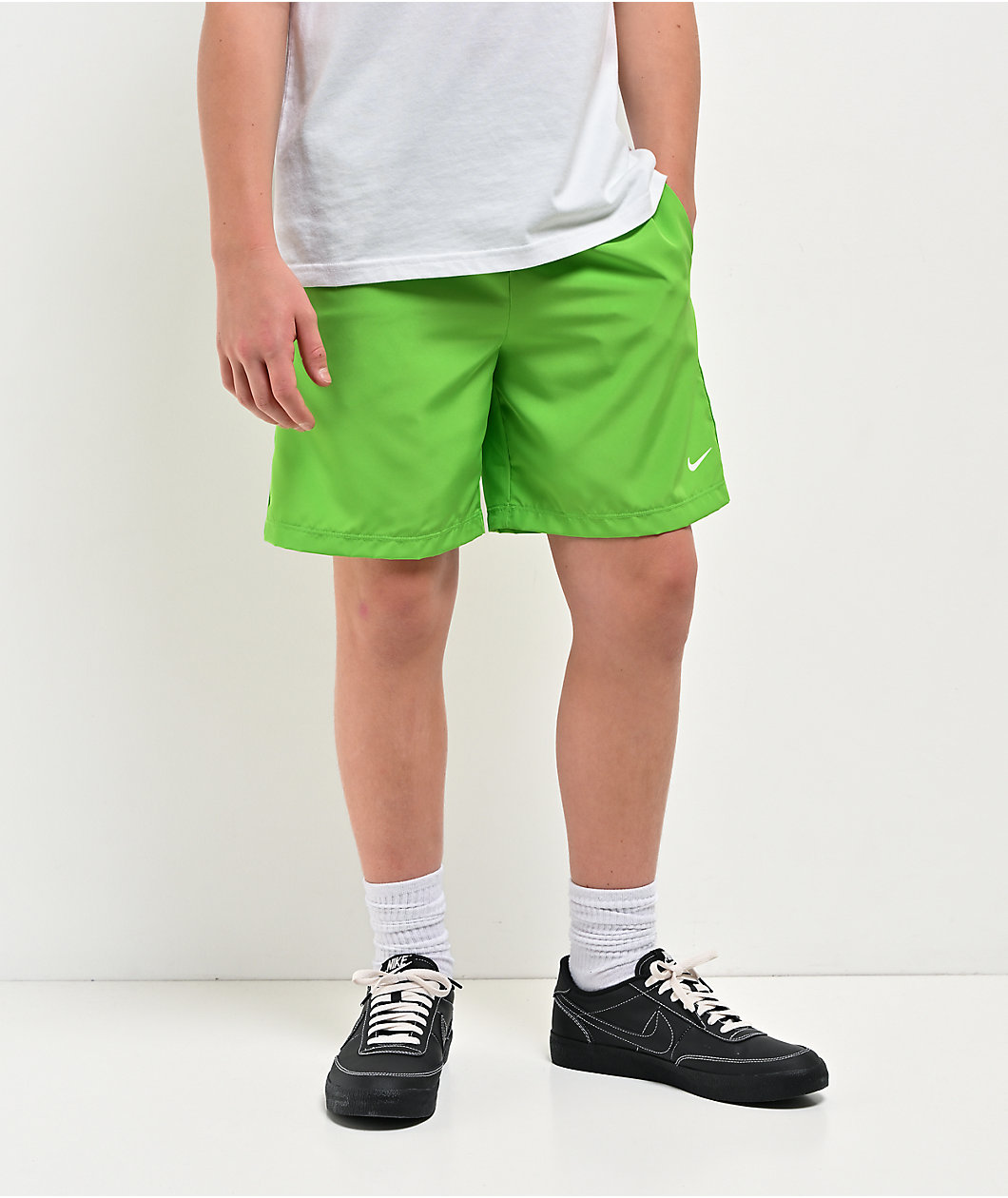 Nike Kids Dri-FIT Multi+ Mean Green Shorts