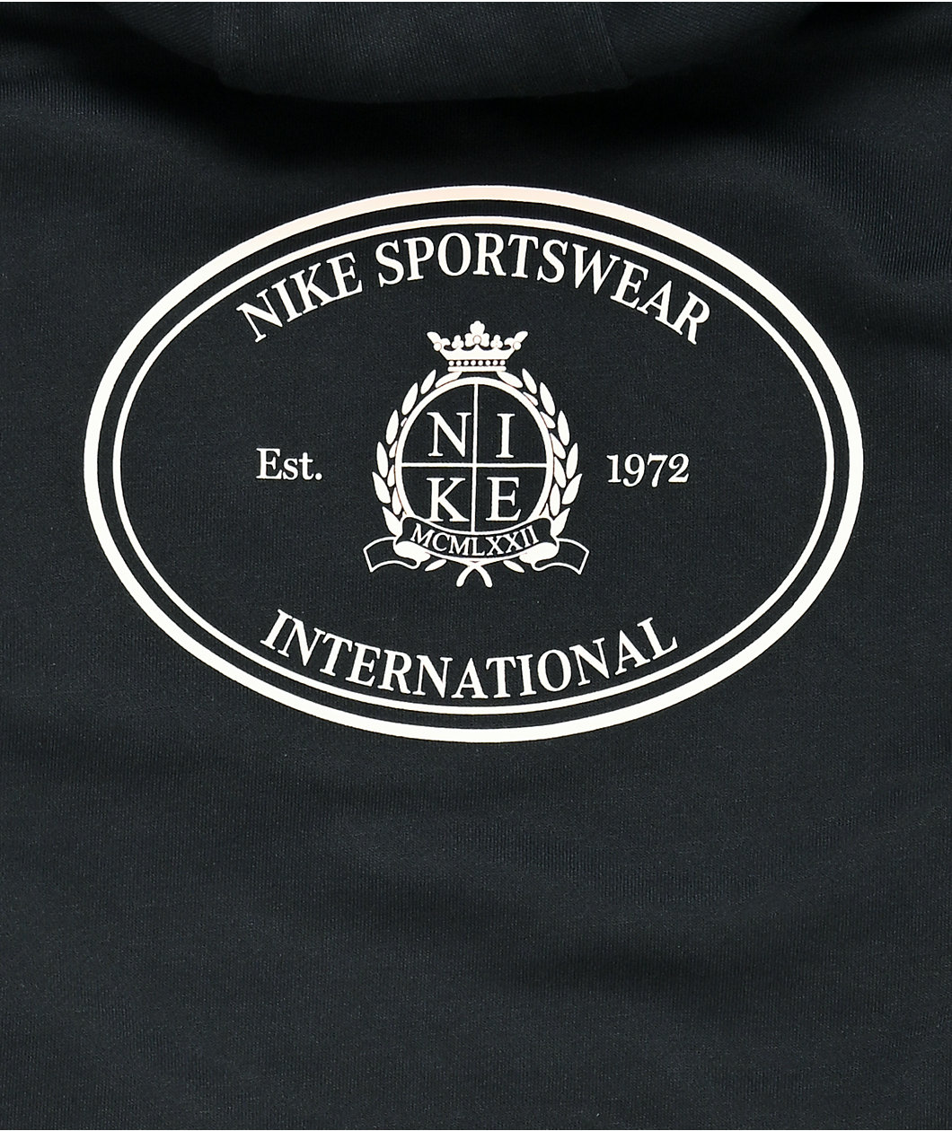 Nike Kids French Terry Black Hoodie