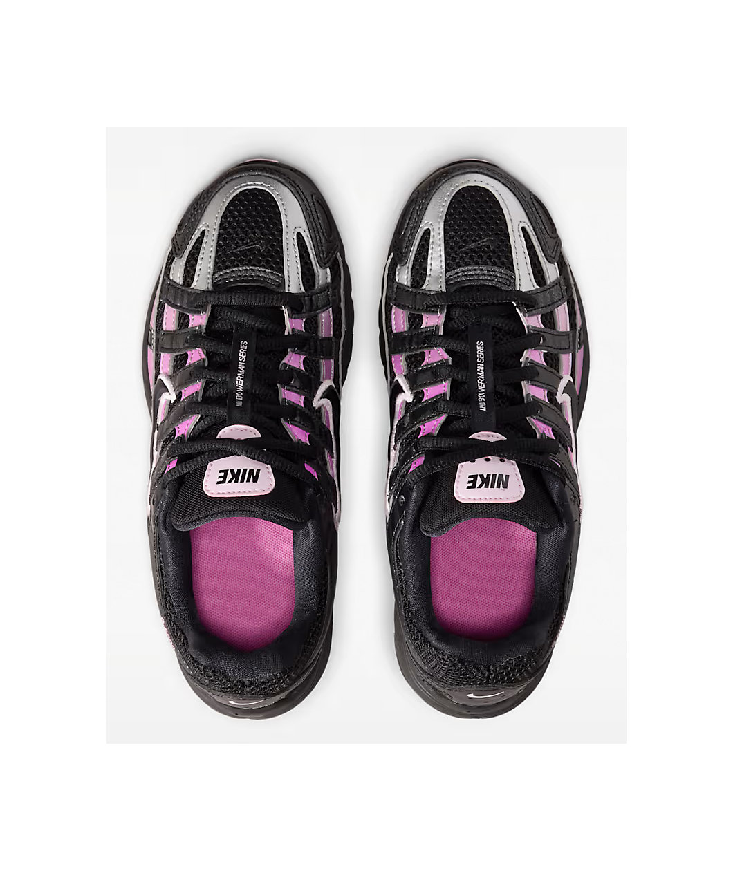 Nike Kids P-6000 SE Black & Pink Shoes