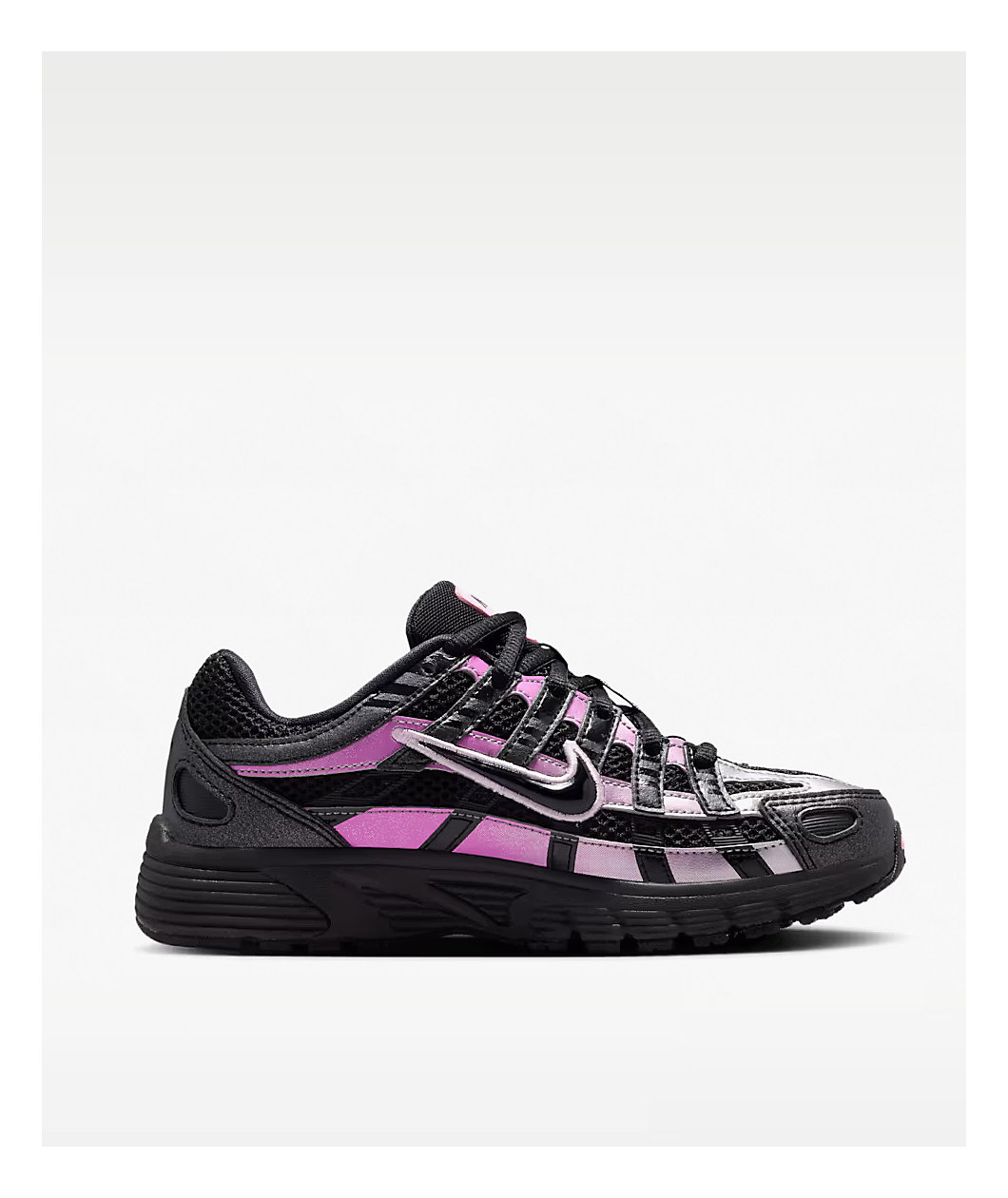 Nike Kids P-6000 SE Black & Pink Shoes