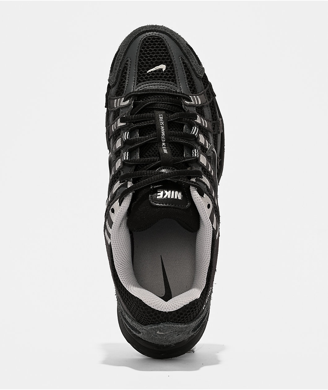 Nike P-6000 Anthracite, Black & Metallic Silver Shoes
