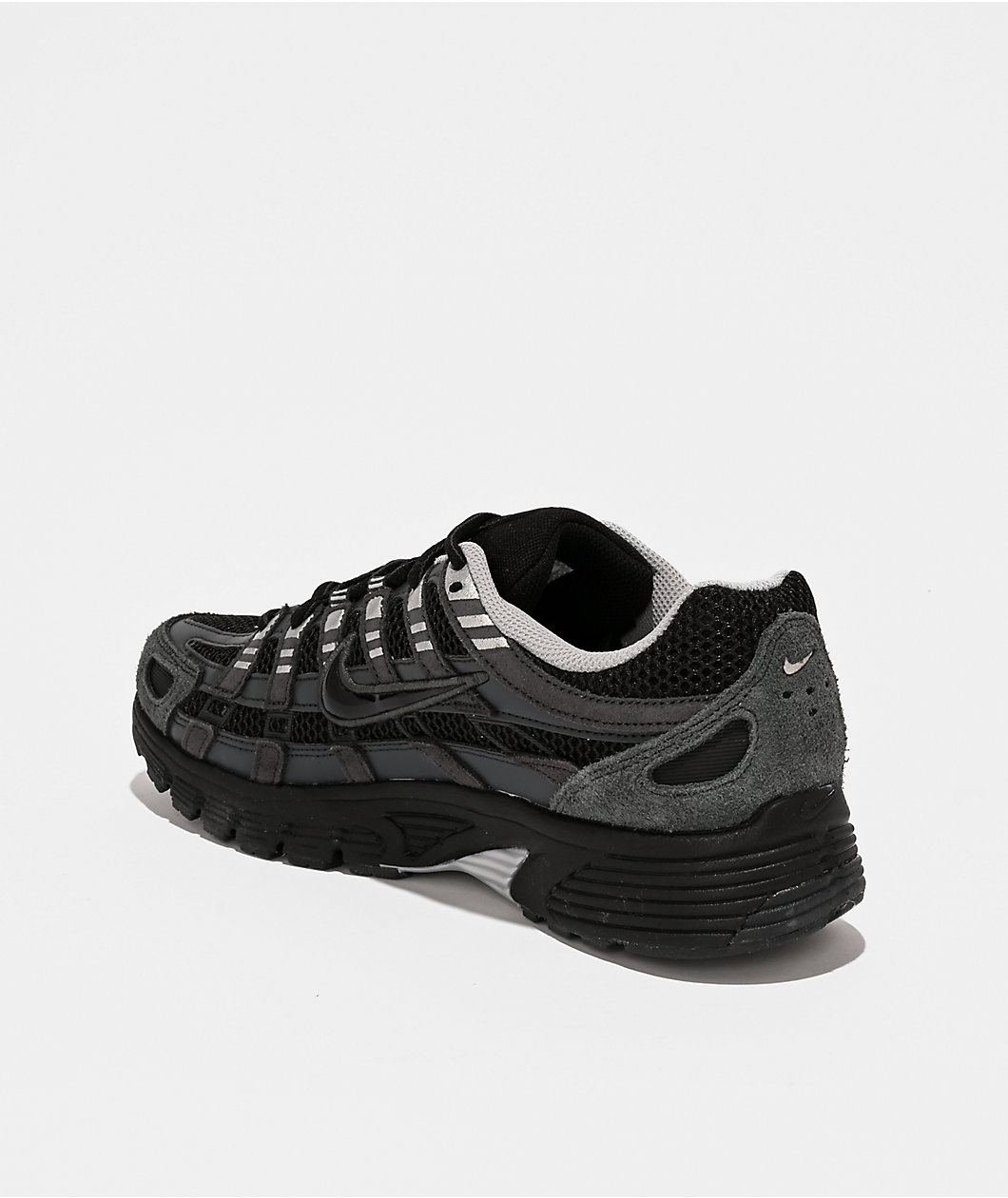 Nike P-6000 Anthracite, Black & Metallic Silver Shoes