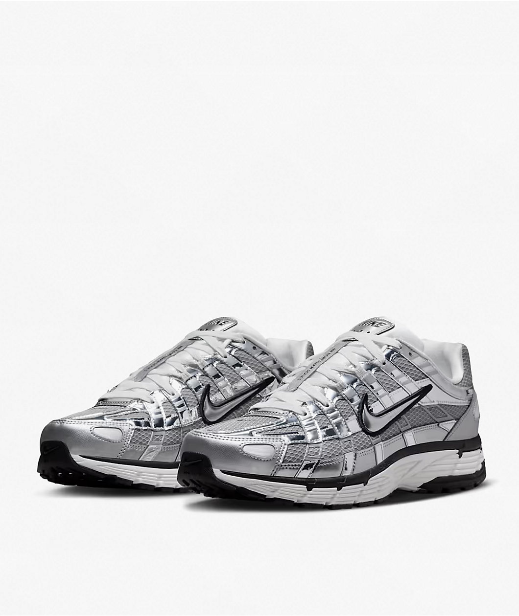 Nike P-6000 Metallic Silver Shoes