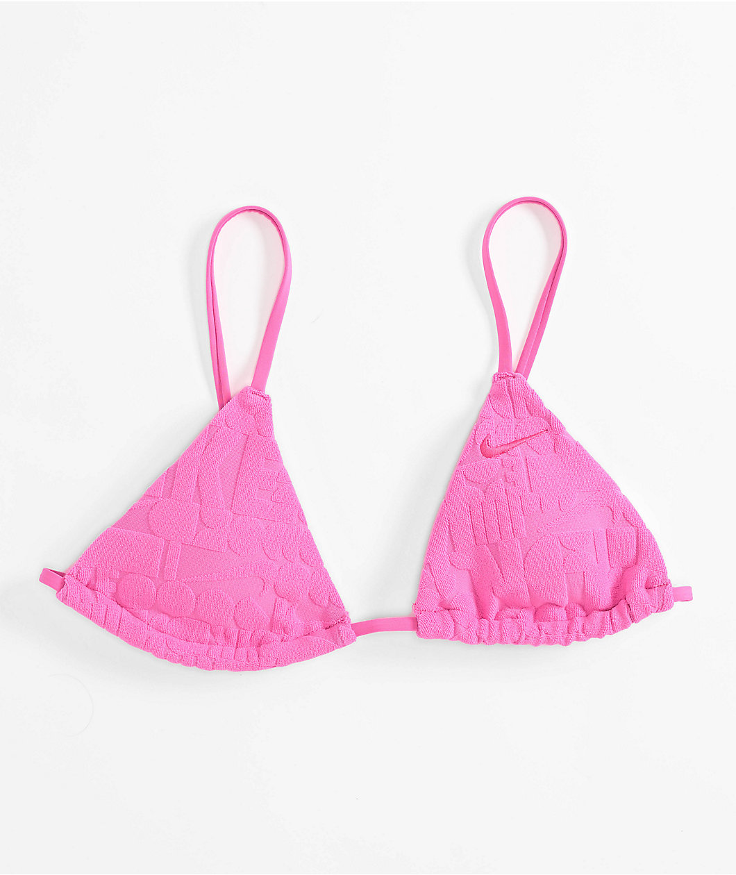 Nike Retro Flow Pink Triangle Bikini Top