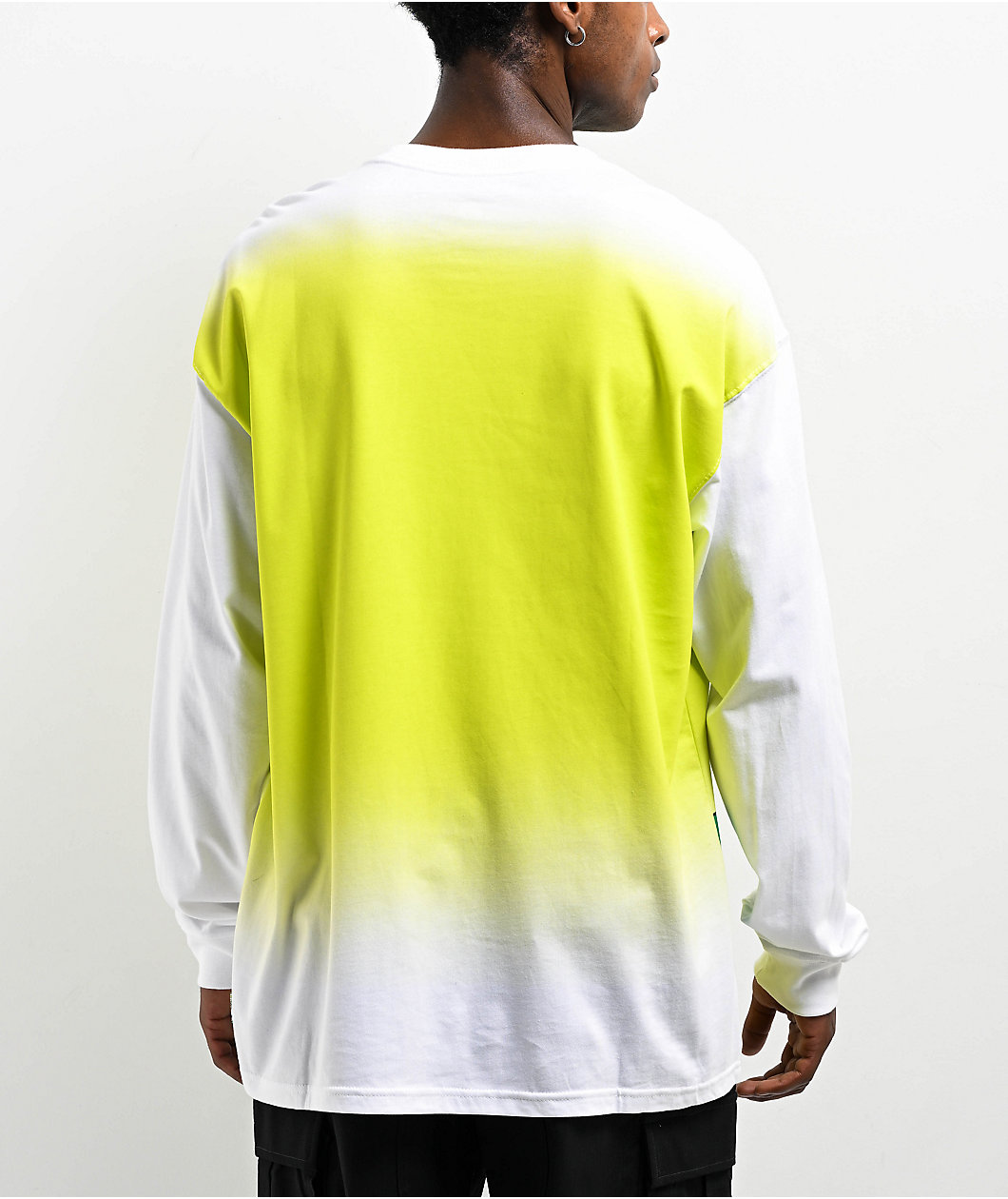 Nike SB Agnostic Olympics White & Yellow Long Sleeve T-Shirt