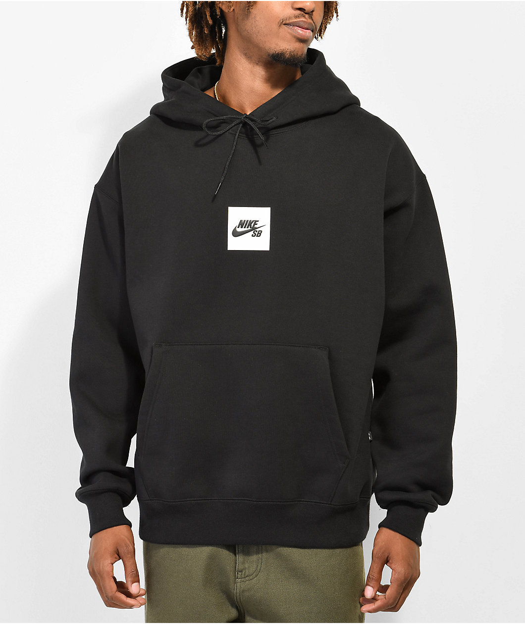 Nike SB Box Logo Black Hoodie