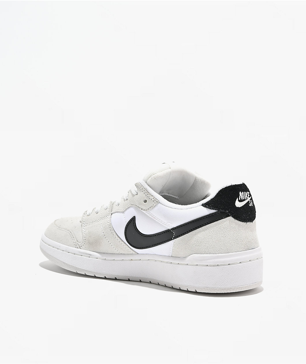 Nike SB Code 58 White & Black Skate Shoes