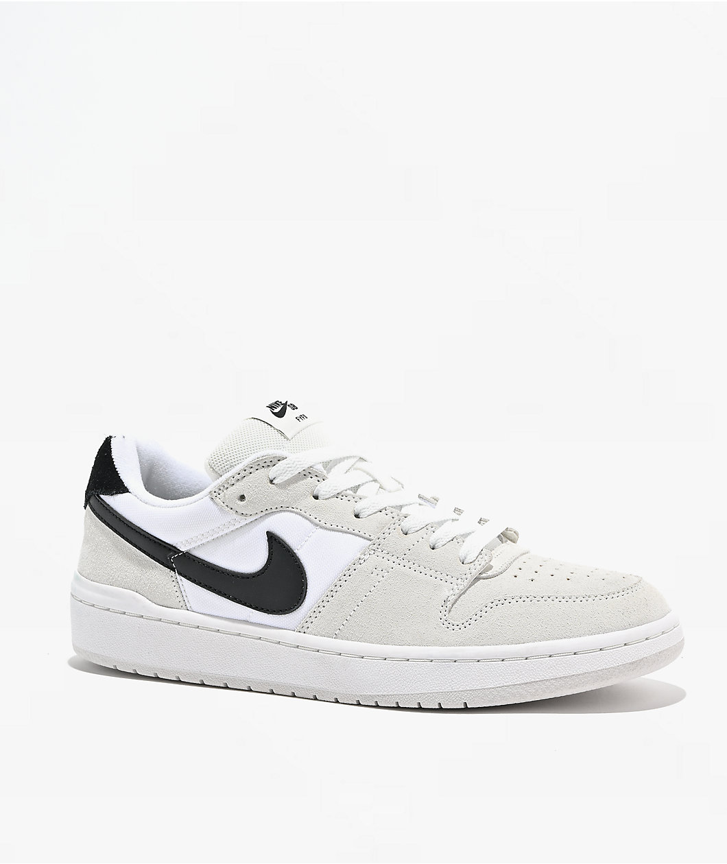 Nike SB Code 58 White & Black Skate Shoes
