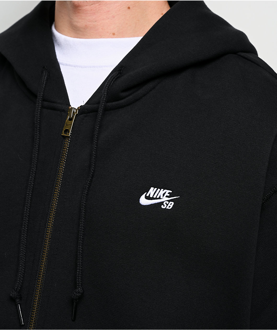 Nike SB Essential Black Zip Hoodie