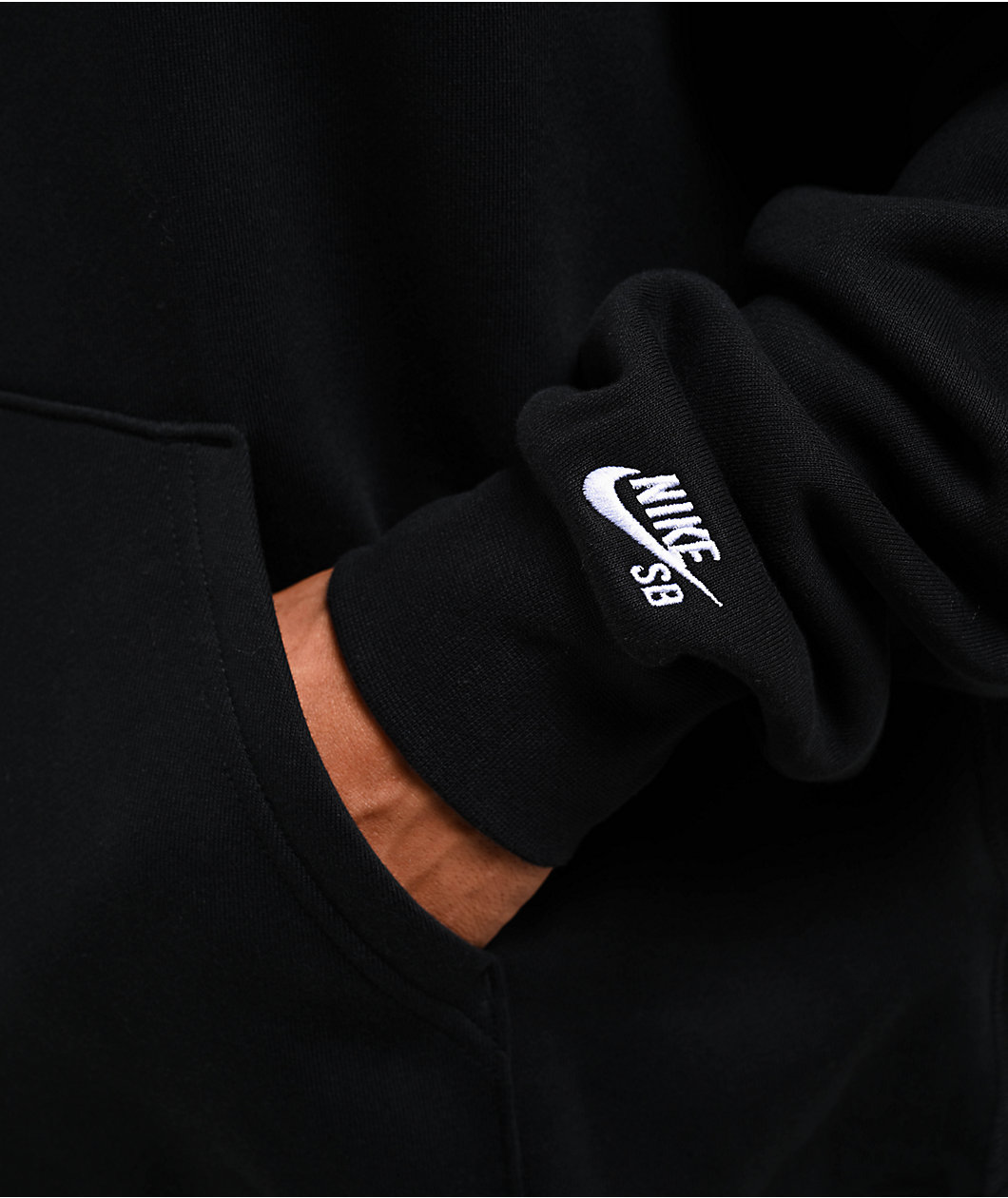 Nike SB Fleece Stallion Black Hoodie