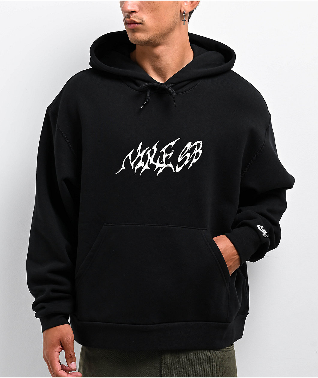 Nike SB Fleece Stallion Black Hoodie