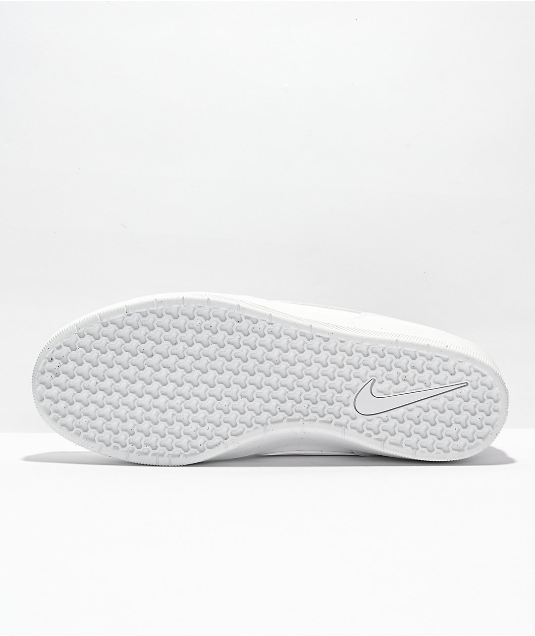 Nike SB Force 58 Premium Leather White Skate Shoes