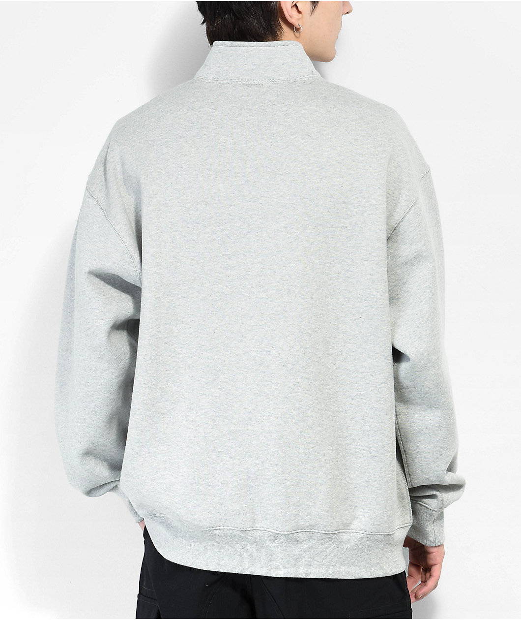 Nike SB GFX Grey Half Zip Sweater